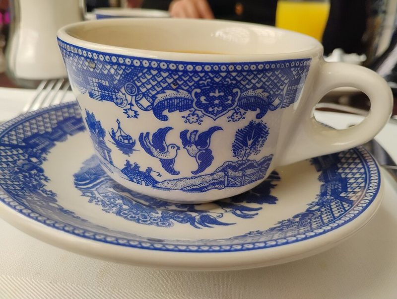 Ornate interior courtyard of Sanborns restaurant inside the Casa de los Azulejos