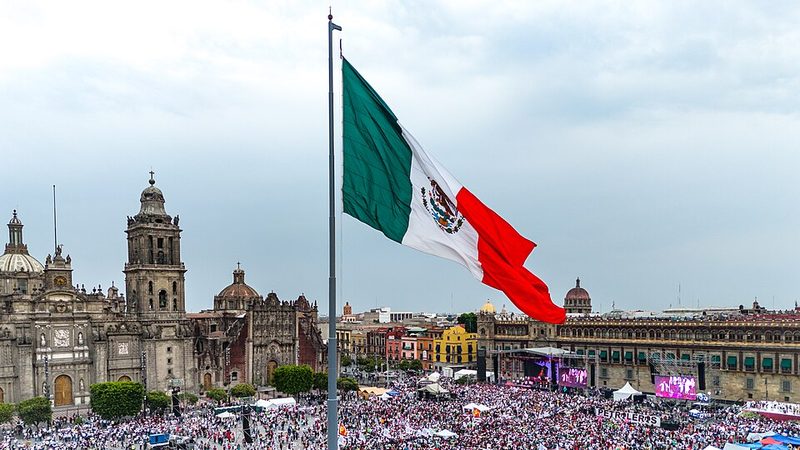 The Zocalo Mexico City