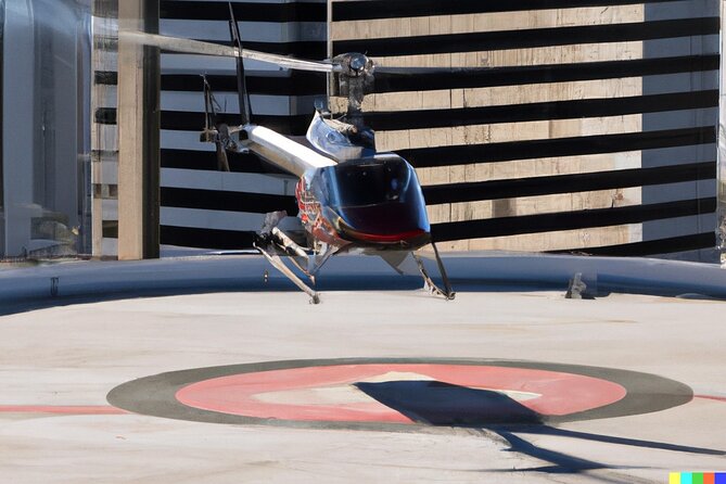30' Mexico City Helicopter Tour - Landing at Ritz Carlton Reforma - Taking off from Terminal 2 at 6:00 am