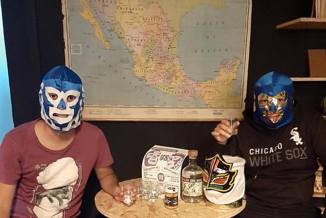 Authentic Lucha Libre Tour : Wrestling School, Tacos & Mezcal - Meeting guides such as Gaby and Gabriel