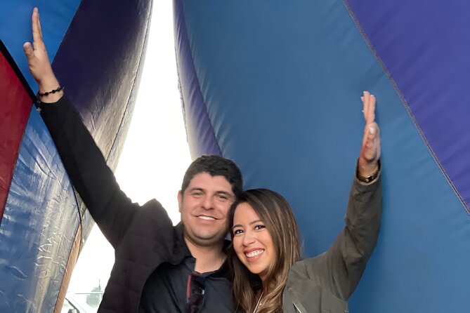 Balloon Flight at Sunrise over Teotihuacan - Photos, certificates, and the landing toast
