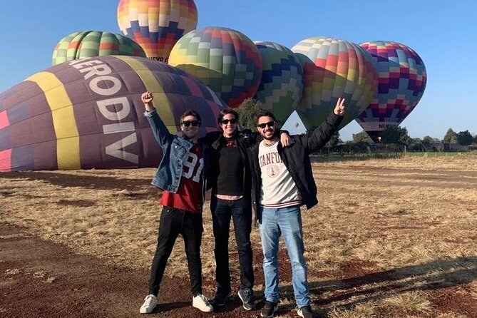 Balloon Flight at Sunrise over Teotihuacan - Walking through Teotihuacan after the flight