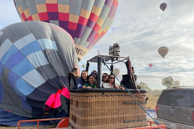 Balloon Flight at Sunrise over Teotihuacan - What the balloon flight feels like