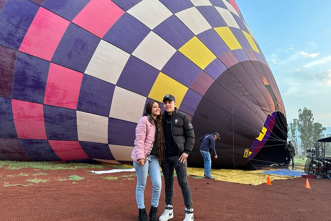 Balloon Flight + Breakfast in a cave + Pick up CDMX + Pyramids - One hour at the Teotihuacan ruins