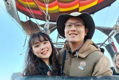 Balloon flight in Teotihuacán from Mexico City - Coffee, the bonfire, and getting ready to fly