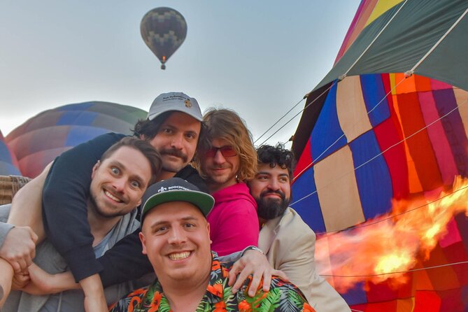 Balloon Flight with Breakfast in a Natural Cave and Transportation from CDMX - The landing toast and flight certificate