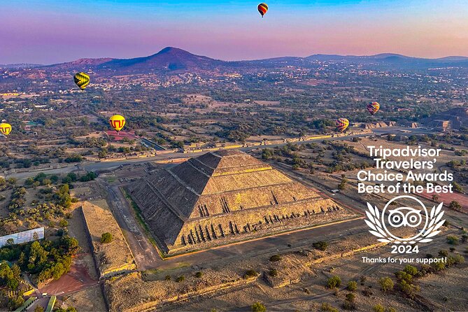 Balloon Flight with Teotihuacan & Guadalupe Shrine Full day Tour - Key points before you book