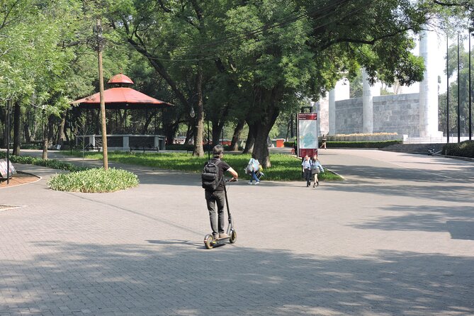 Bike tour in the Chapultepec Forest and Roma Condesa - Roma and Roma Sur: plazas, fountains, and local streets