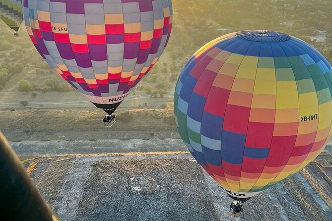 CDMX balloon flight, breakfast, pickup and visit to Teotihuacán - What the 45 to 60 minute flight feels like