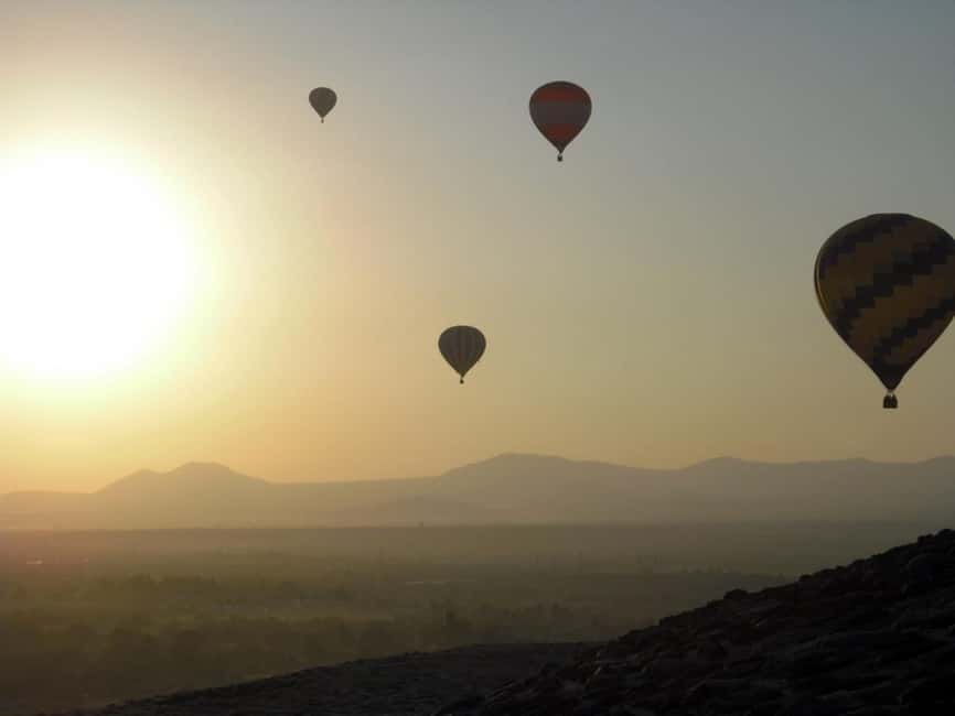 CDMX: Teotihuacan Hot Air Balloon with Breakfast - Key points to know before booking