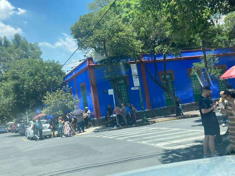 COYOACAN: FRIDA KAHLO STEPS IN COYOACAN AND SAN ANGEL CDMX - Inside the Diego Rivera and Frida Kahlo House Studio