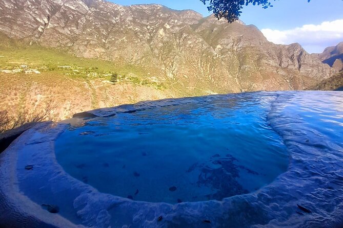 Day trip to Grutas Tolantongo Hot Springs - Thermal Pools, Suspension Bridge, and Photo Stops