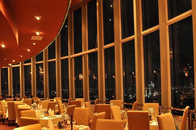 Dinner at the Revolving Bellini Restaurant in Mexico City - Dinner above Mexico City at Bellini