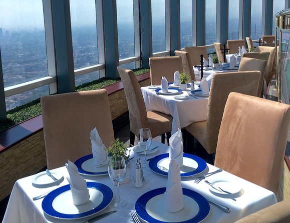 Dinner at the Revolving Bellini Restaurant in Mexico City - The transfer can make or break the evening