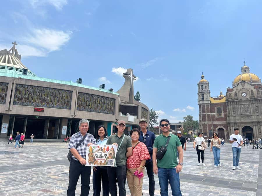Discover the iconic Basilica of Guadalupe in Mexico City. - Meeting at the John Paul II Statue