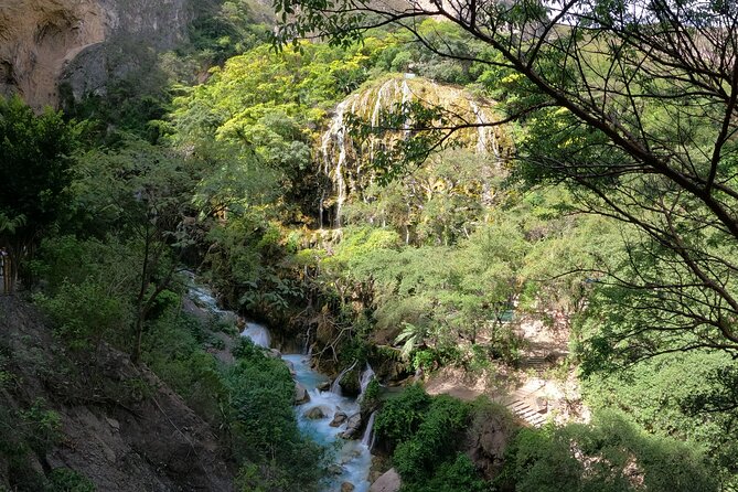 Early & Express Tolantongo Hot Springs - Pools, waterfall, cave, and thermal river