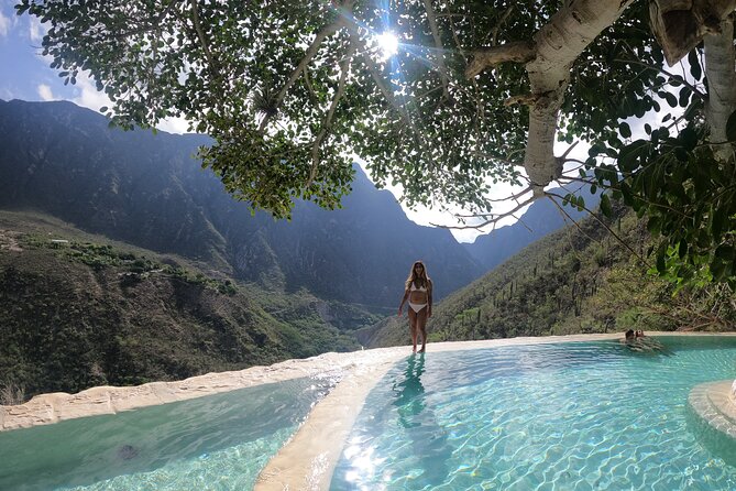 Early & Express Tolantongo Hot Springs - A small group with real hands-on help