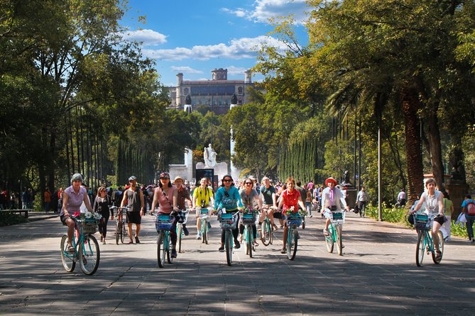 Explore Chapultepec & Mexico City sights by Bike - Street food that turns a stop into lunch