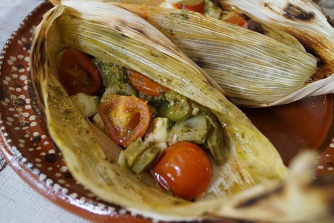 Four-course vegan Mexican hands-on cooking class + Market Tour - Coyoacán Market sets the tone