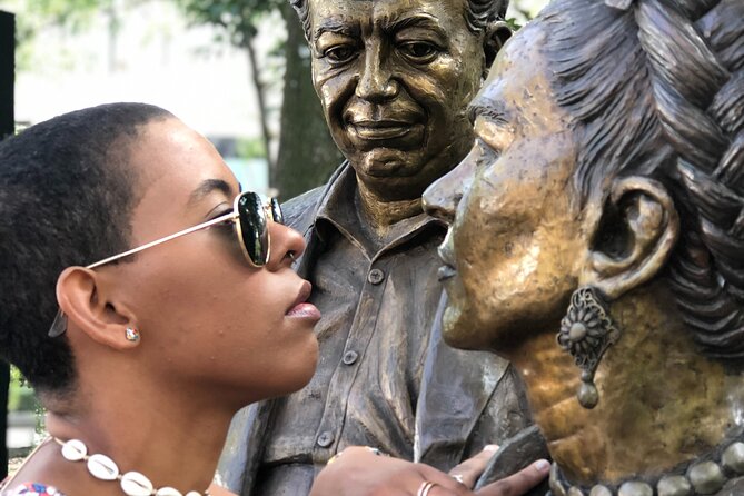 Frida Kahlo VIP [Museum Tickets Included] Walk, Markets & Churros - Casa Azul, the payoff at the Frida Kahlo Museum