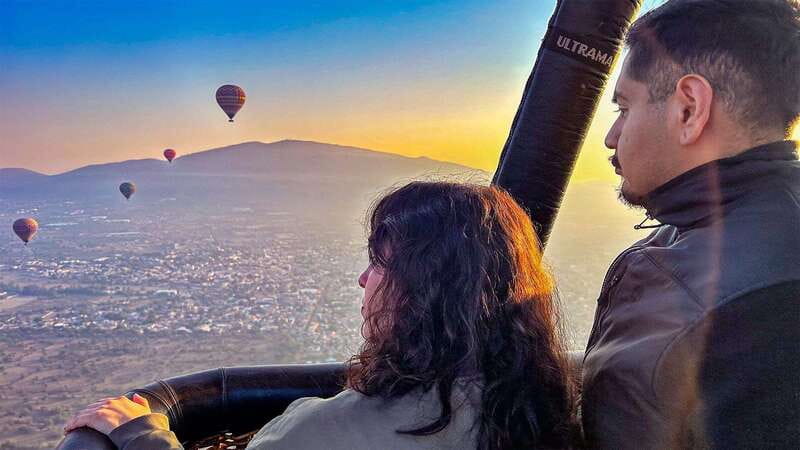 From CDMX: Hot air balloon ride, guided visits to Teotihuacan and Guadalupe - What the $323 price really buys