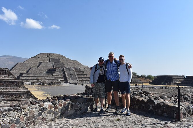 From cdmx: Teotihuacan and Basilica of Guadalupe all inclusive - Three hours at the City of the Gods