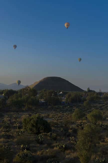 From CDMX: Teotihuacan Hot Air Balloon Ride & Optional Tours - Guadalupe Basilica adds a different kind of Mexico