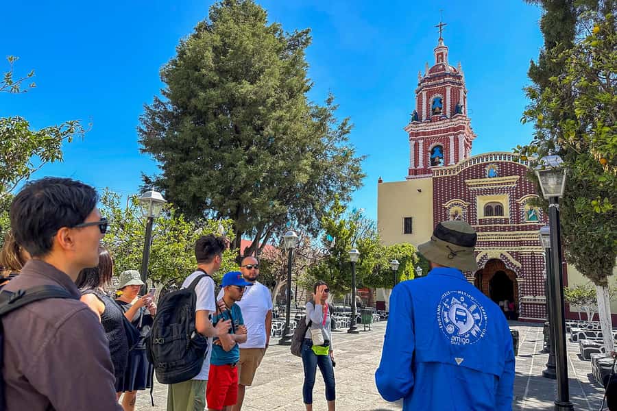 From Mexico City: Puebla, Cholula and Tonantzintla Day Trip - Tonantzintla’s startling Indigenous baroque interior