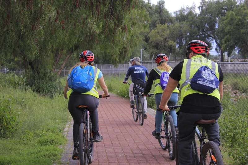 From Mexico City: Teotihuacan Pyramids and Bike Tour - Lunch in San Juan Teotihuacán