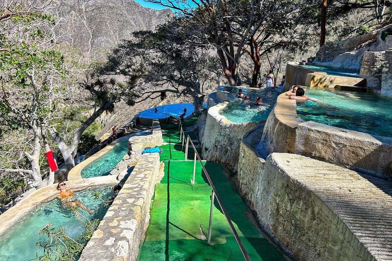 From Mexico City: Tolantongo Hot Springs Day Trip with Guide - Entering the caves and warm waterfalls
