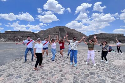Guadalupe Shrine And Teotihuacan Pyramids From Mexico City - The Square of the Three Cultures