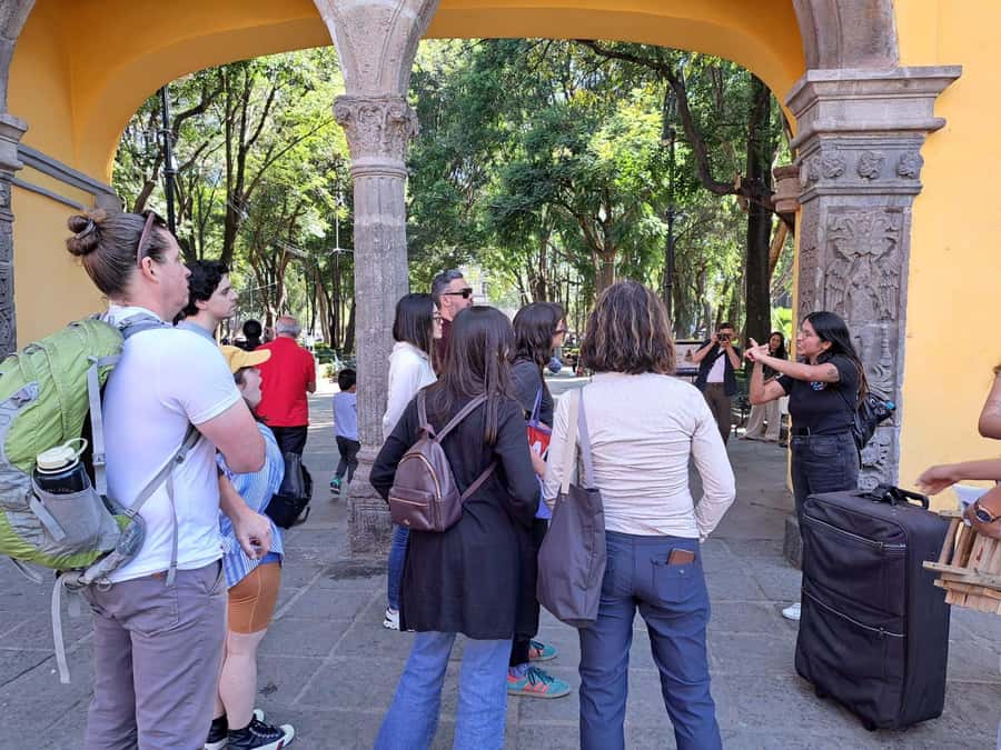 Guided Tour Coyoacan neighborhood and Leon Trotsky Museum - Coyoacán’s city hall letters and public center