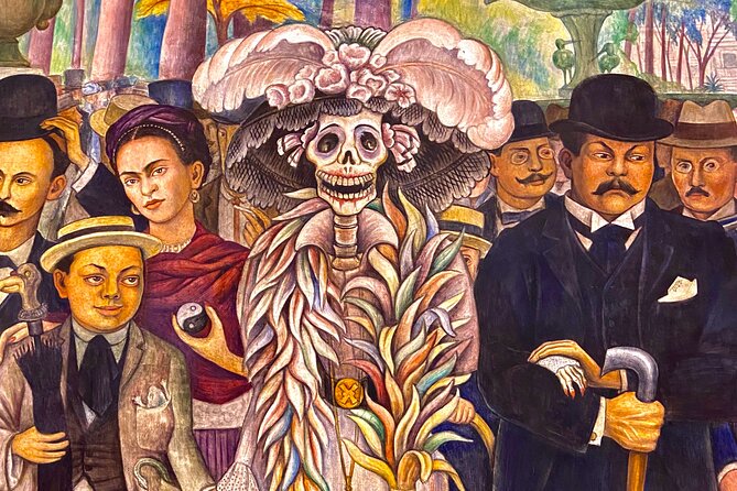 Half-Day Small-Group Historical Center Mexico City Tour - Diego Rivera’s mural at Alameda Central