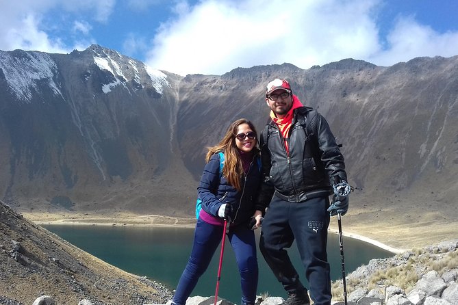 Hike at Nevado de Toluca Volcano - A Volcano Crater With Two High Lakes