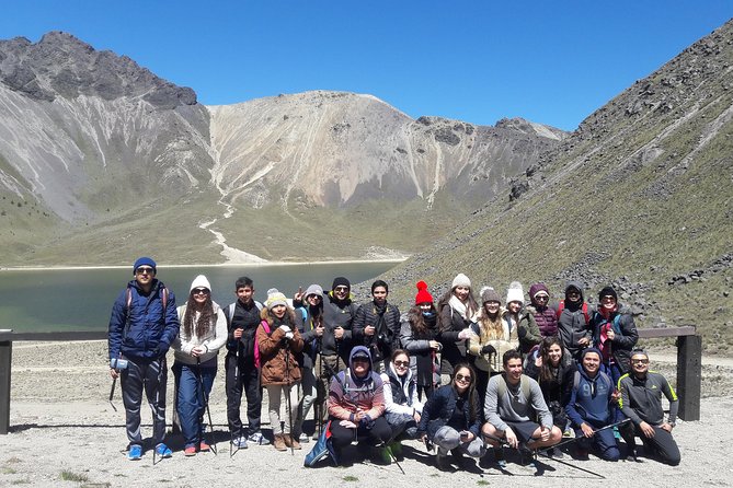 Hike at Nevado de Toluca Volcano - Walking Around the Two Crater Lakes