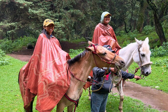Horseback Riding in the Forest and Breakfast in Cabin - Getting comfortable on the horse