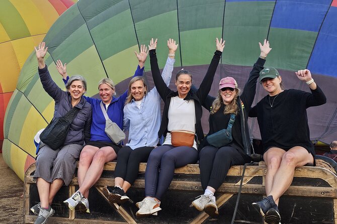 Hot air balloon adventure over Teotihuacan - Landing, a toast, and the flight certificate