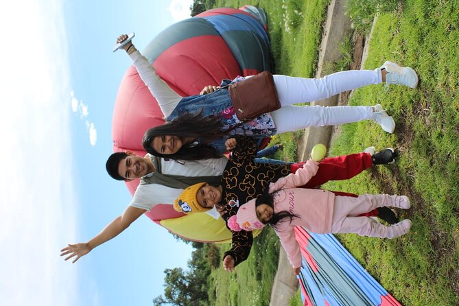 Hot Air Balloon Flight over Teotihuacan with CDMX Transportation - The landing toast and flight certificate