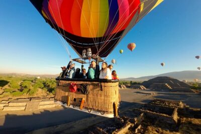 Hot Air Balloon Flight Teotihuacan With Pickup and Breakfast - Meeting in Mexico City before dawn
