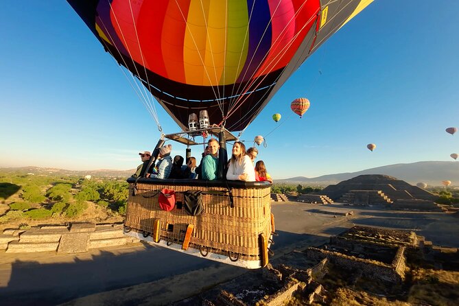 Hot Air Balloon Flight Teotihuacan With Pickup and Breakfast - Meeting in Mexico City before dawn