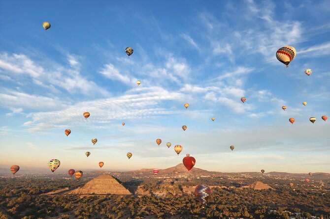 Hot Air Balloon Ride Over Teotihuacan With Guided Tour And Cave - Walking through Teotihuacan with a certified guide
