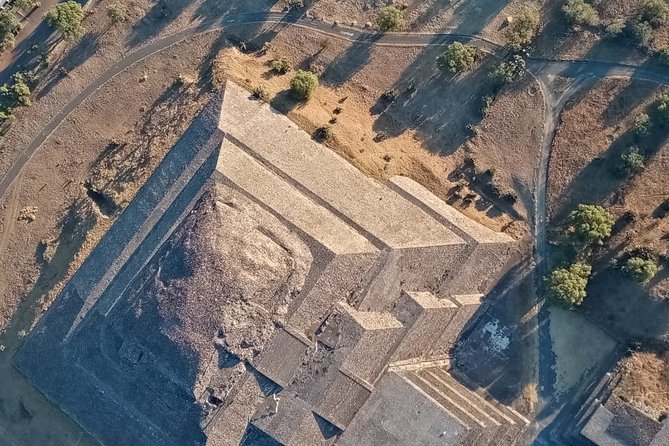 Hot Air Balloon Tour in Teotihuacan from Mexico City - The view of the pyramids