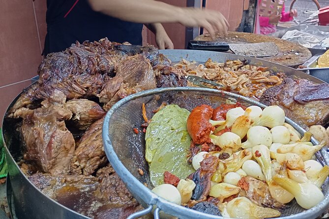 Iconic Tacos of El Centro Guided Taco Crawl in CDMX - The first taco at Ayuntamiento 21