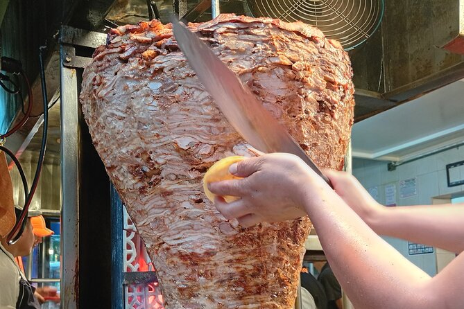 Iconic Tacos of El Centro Guided Taco Crawl in CDMX - Aguas frescas at Simón Bolívar 20
