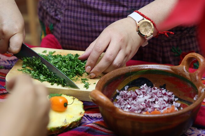 Learn to Cook Mexican Salsas - Quesadillas, totopos, and jamaica water