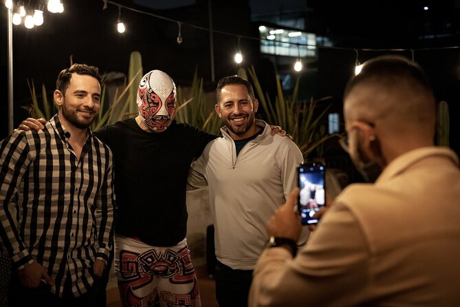 Lucha Libre VIP Meet and Greet - Starting at C. Morelia 99 in Roma Norte