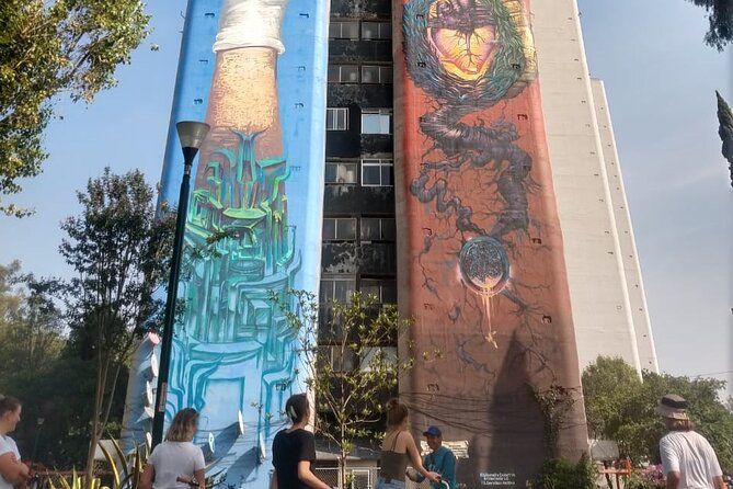 Mexico City; ART NACO : Murals & Street Art Bike Tour - Juárez, Cuauhtémoc, Alameda, and the Diego Rivera mural