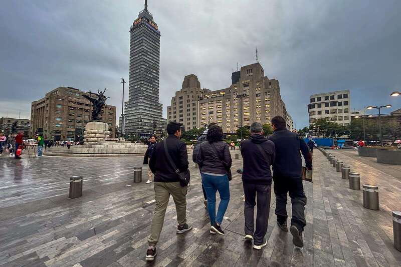Mexico City at Night Walking tour with optional Torre Latino - Palacio de Correos and the city’s grand old streets