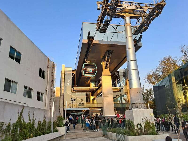 Mexico City: cable car tour, cultural sites and typical food - The Cable Car View Over Chapultepec