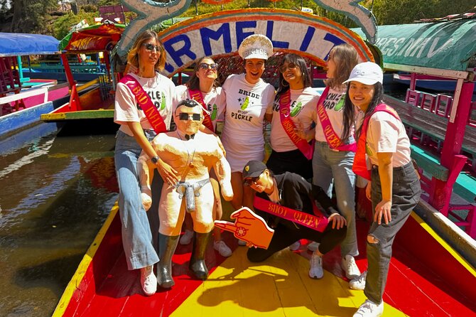Mexico City Canals by Boat with Live Commentary with Meal Drinks - A social boat, not a private Xochimilco charter